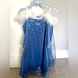 Disney Store Olaf’s Frozen Adventure Elsa Dress - Size 4T